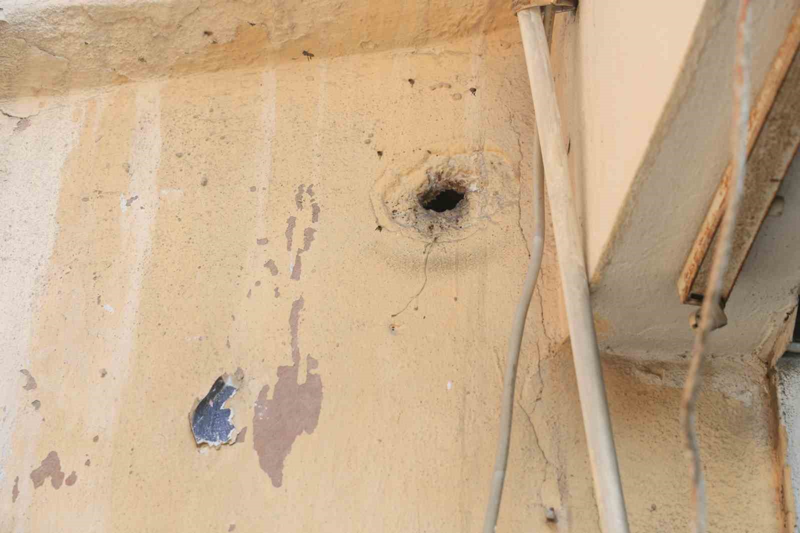 Yıllardır mahalleyi mesken tutan arıları çocukların attığı taş kızdırdı
