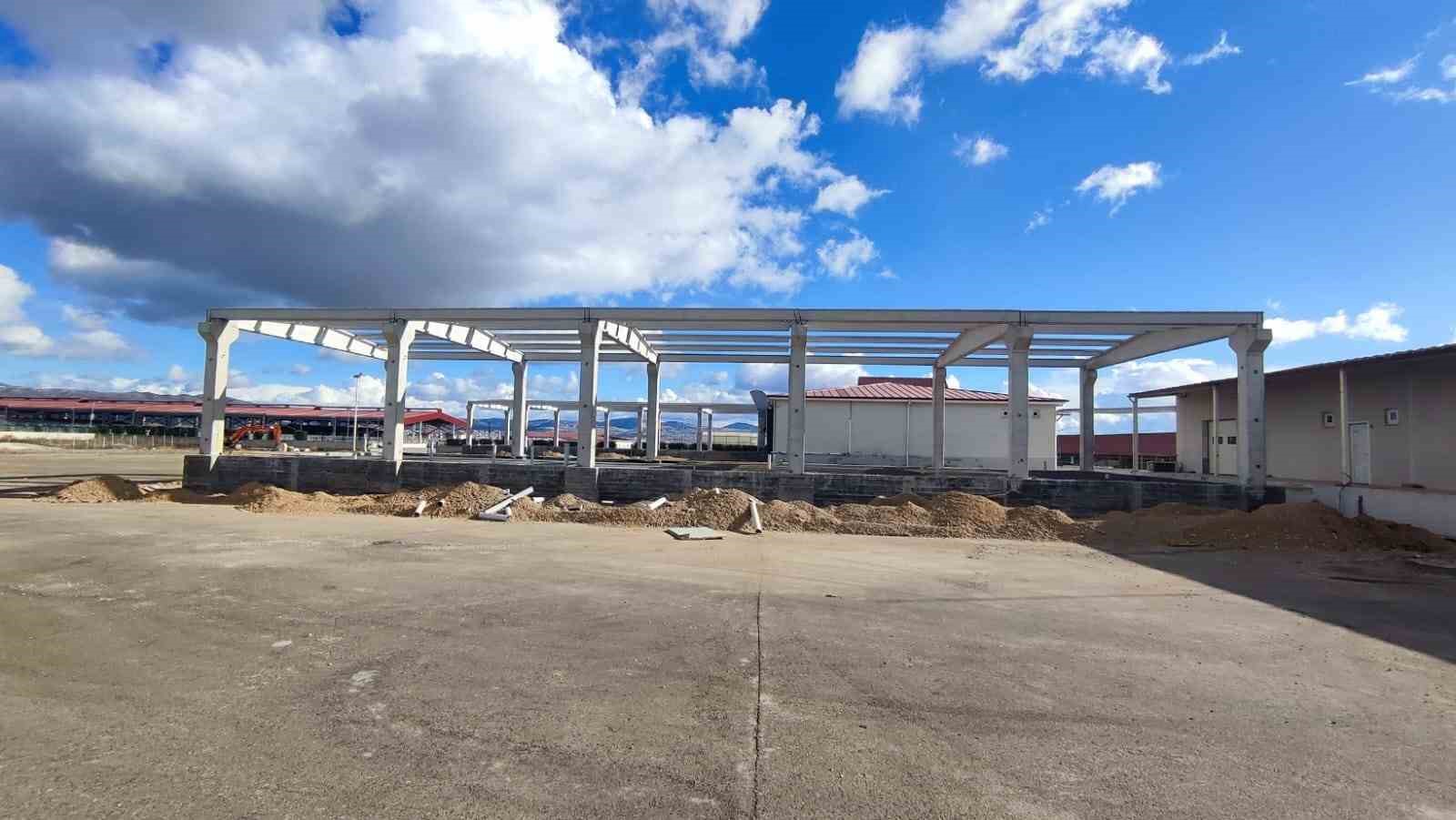 Yıllık 5 milyon kutu kedi-köpek maması üretim kapasitesine sahip olacak tesisinde çalışmalar sürüyor
