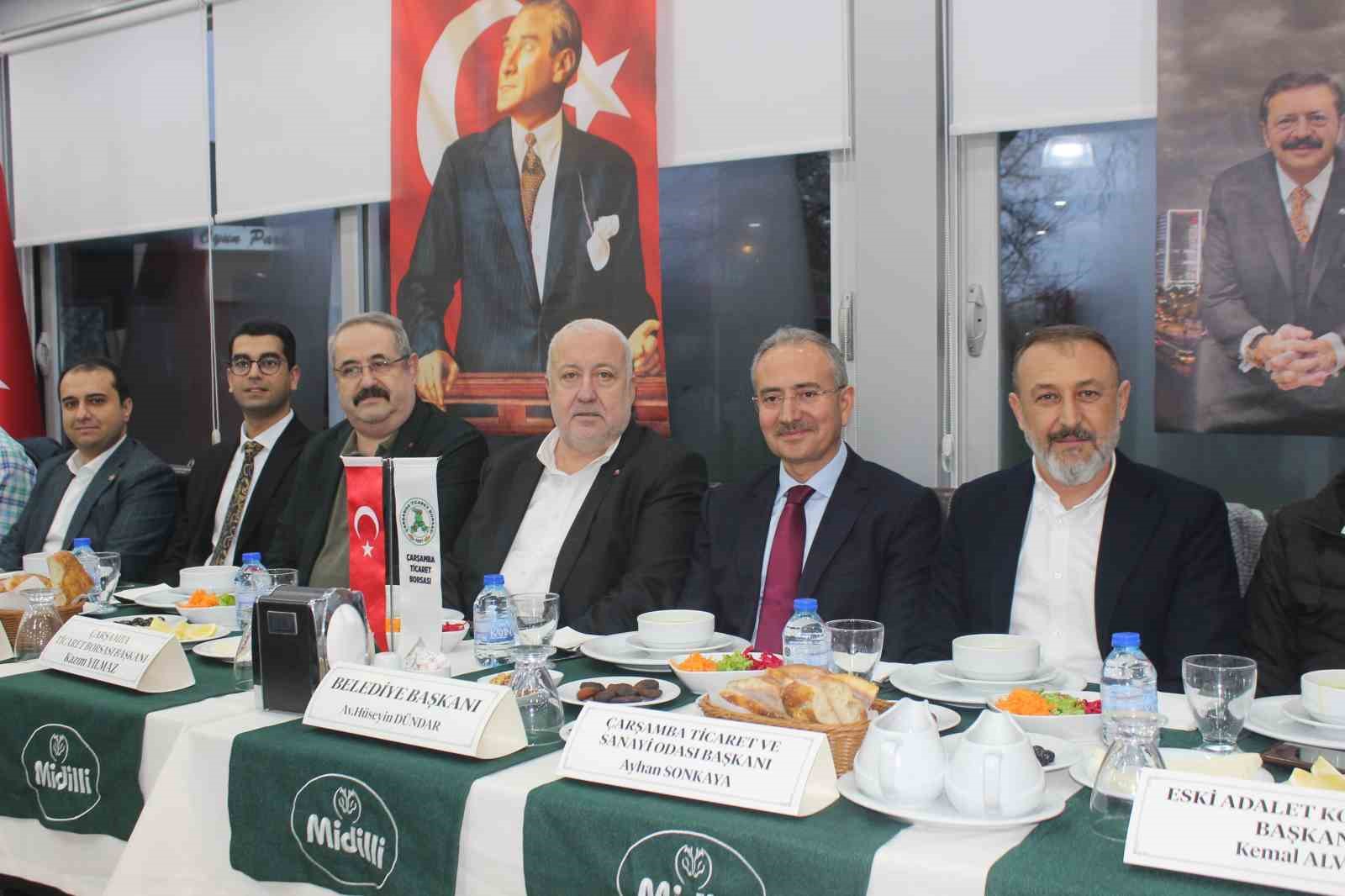 Yılmaz: "Çarşamba’mız için üretmeye, çalışmaya ve değer katmaya devam ediyoruz"
