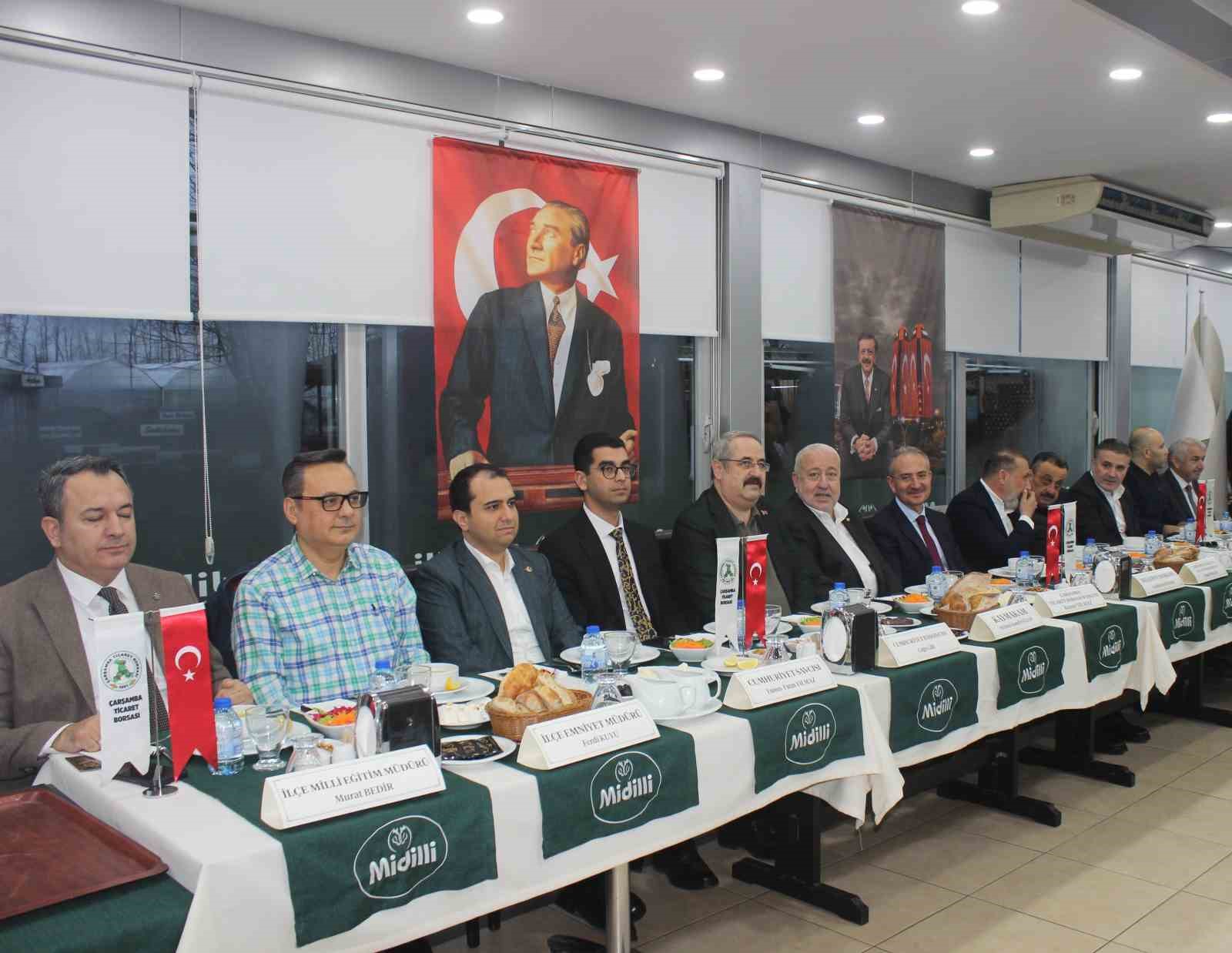 Yılmaz: "Çarşamba’mız için üretmeye, çalışmaya ve değer katmaya devam ediyoruz"
