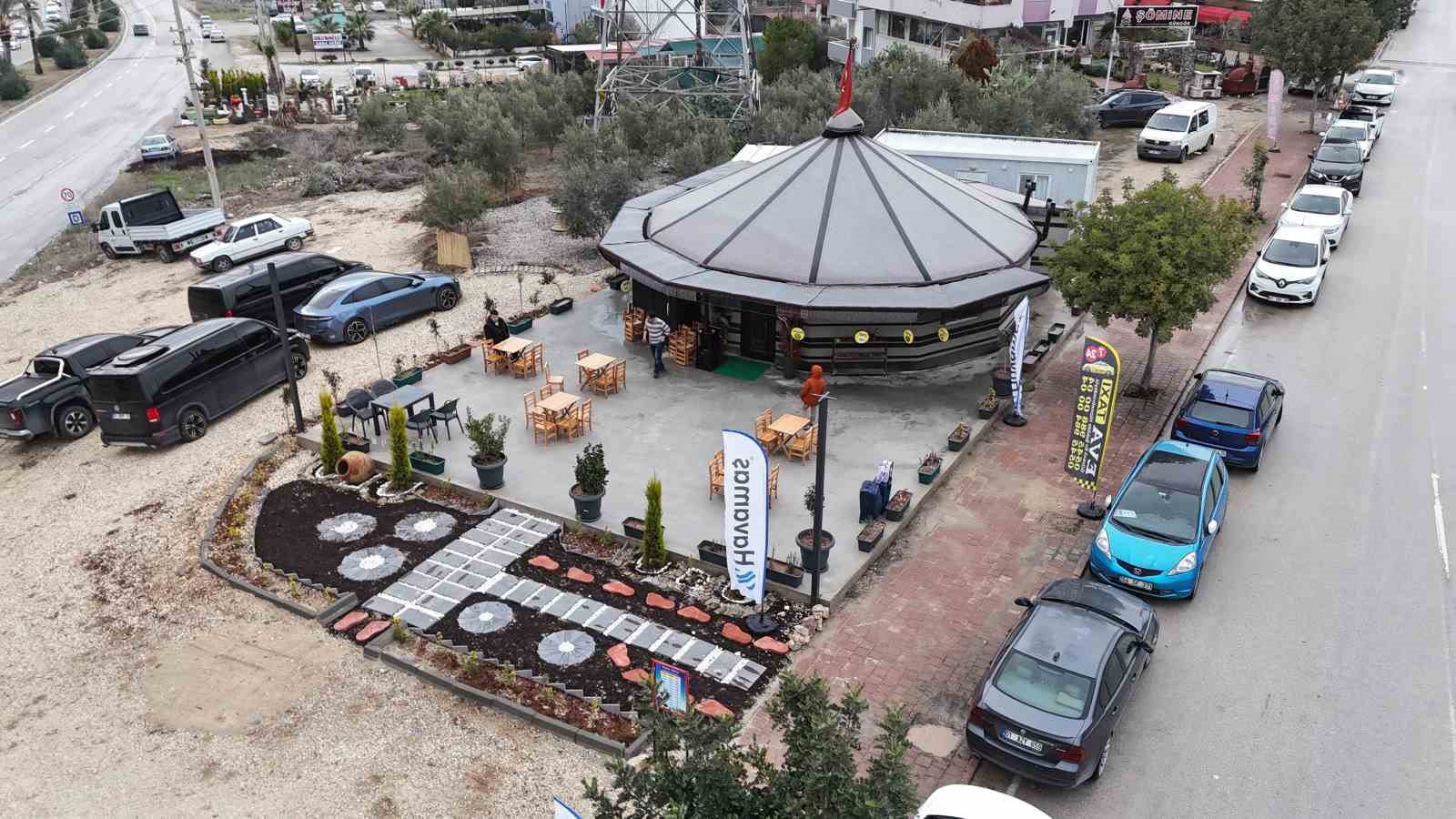 Yolculara otantik durak hizmeti
