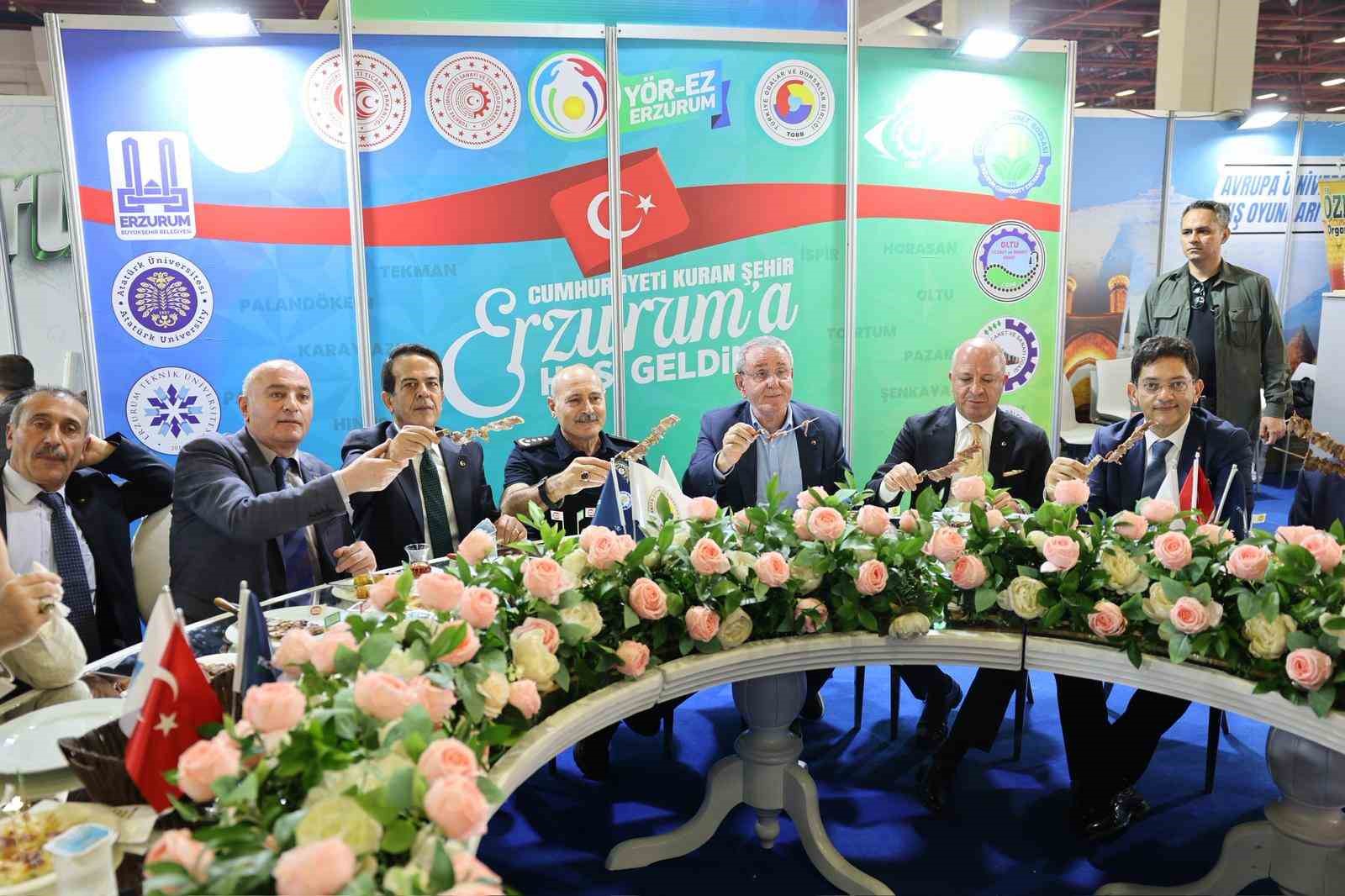 YÖREX 2026’da Erzurum rüzgarı: Dadaş kültürü ve gastronomisine yoğun ilgi
