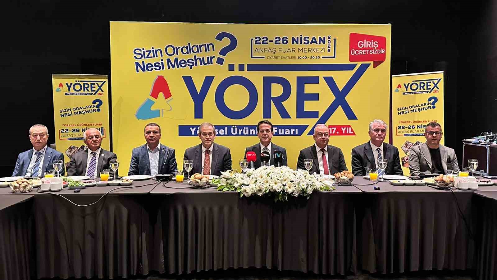 YÖREX 22 Nisan’da kapılarını açıyor
