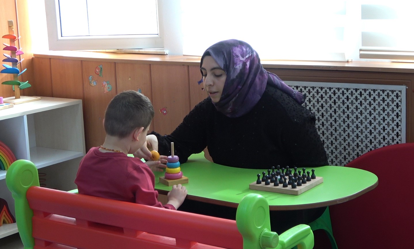 Yozgat Sağlıklı Yaşam Merkezi özel çocuklara umut oluyor
