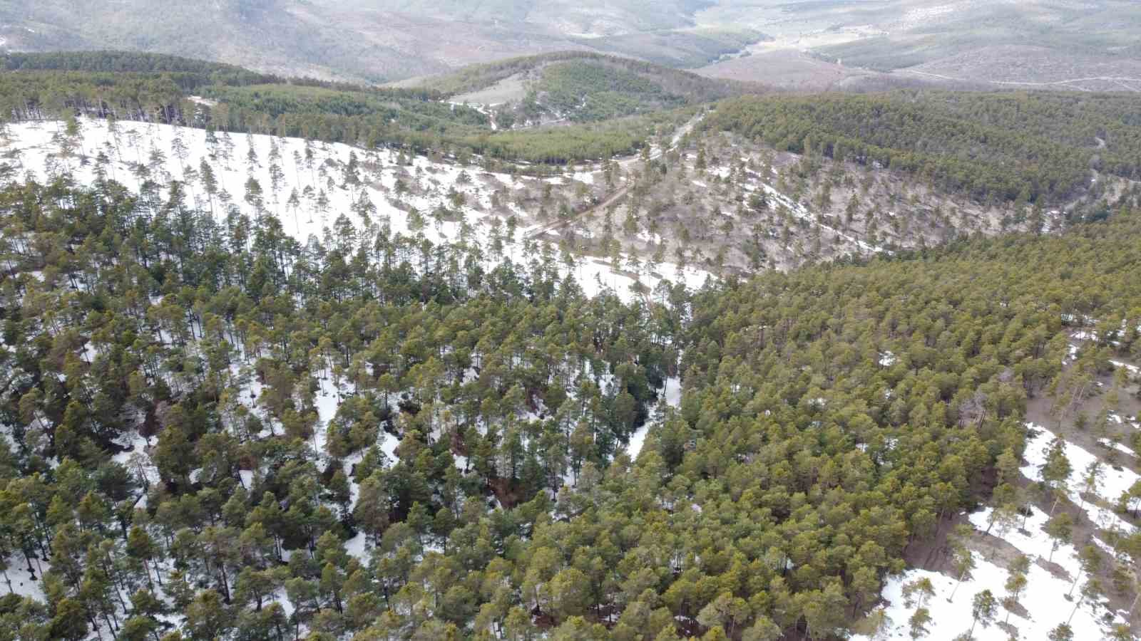 Yozgat’ın yükseklerinde kış ve bahar bir arada yaşanıyor
