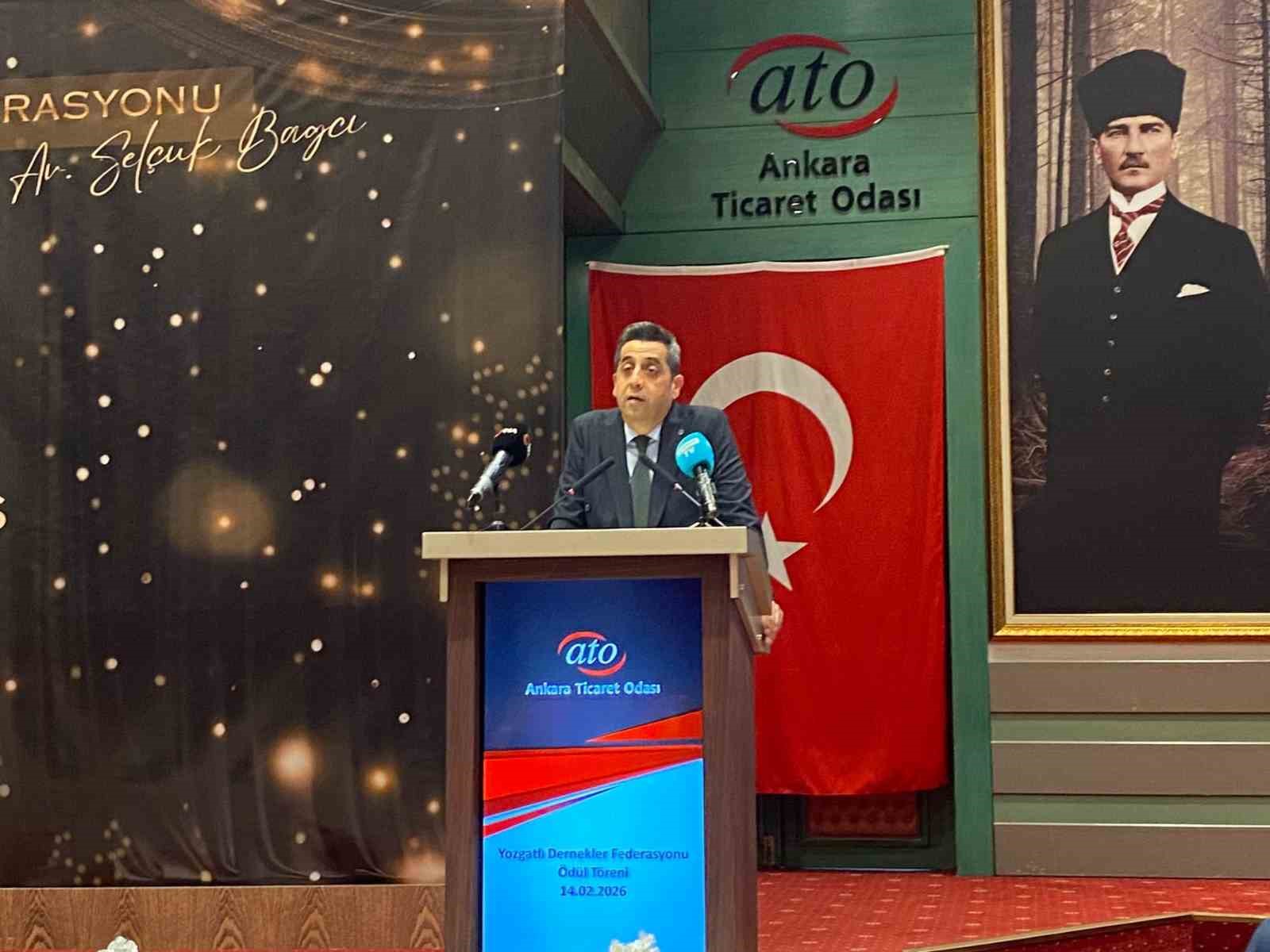 Yozgatlı Dernekler Federasyonu 2025 Prestij Ödülleri sahiplerini buldu
