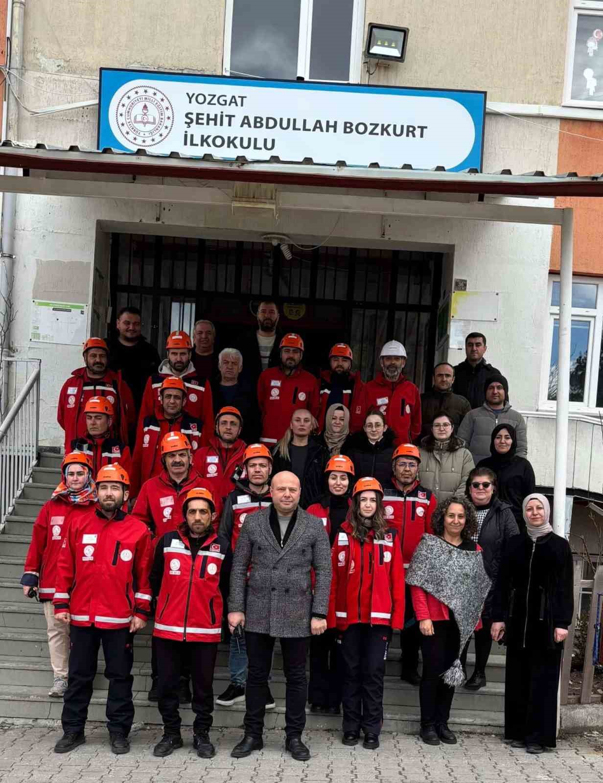 Yozgat’ta 441 kişinin katıldığı tatbikat düzenlendi
