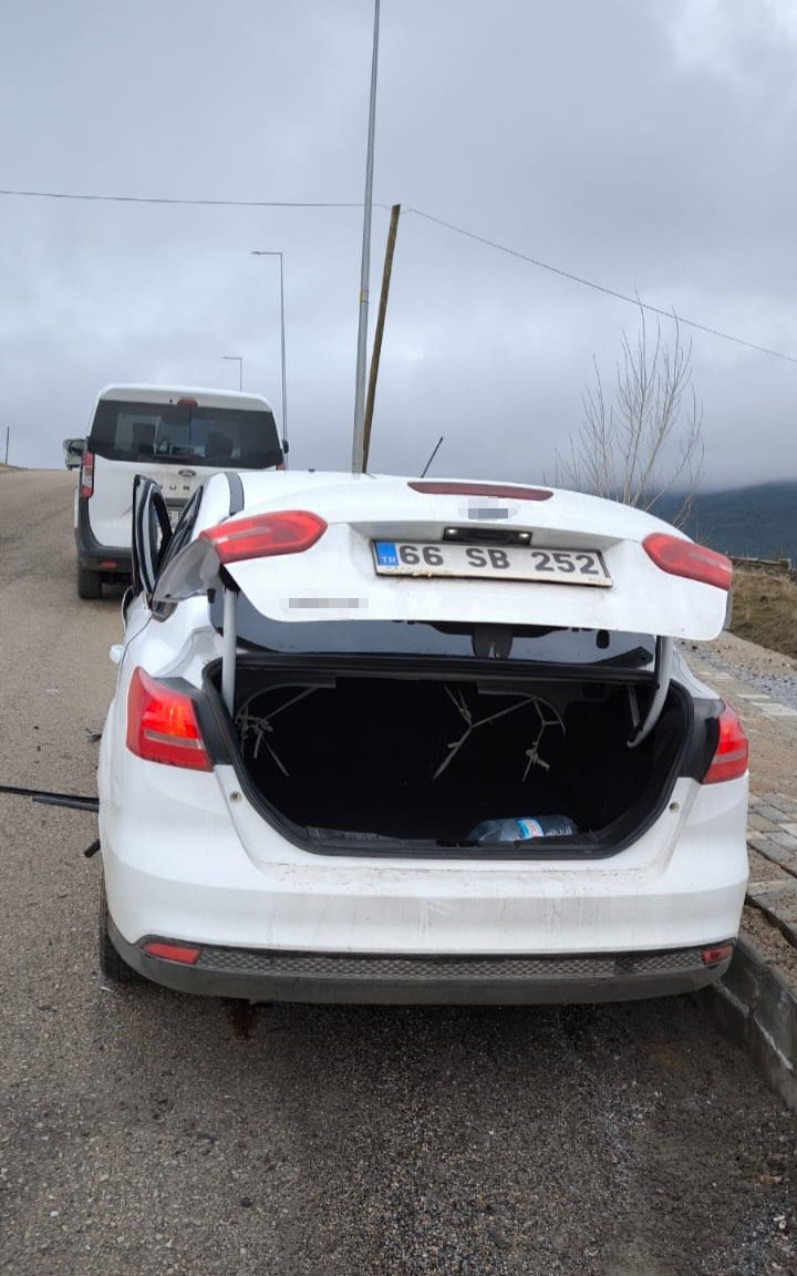 Yozgat’ta meydana gelen kazada 4 kişi yaralandı
