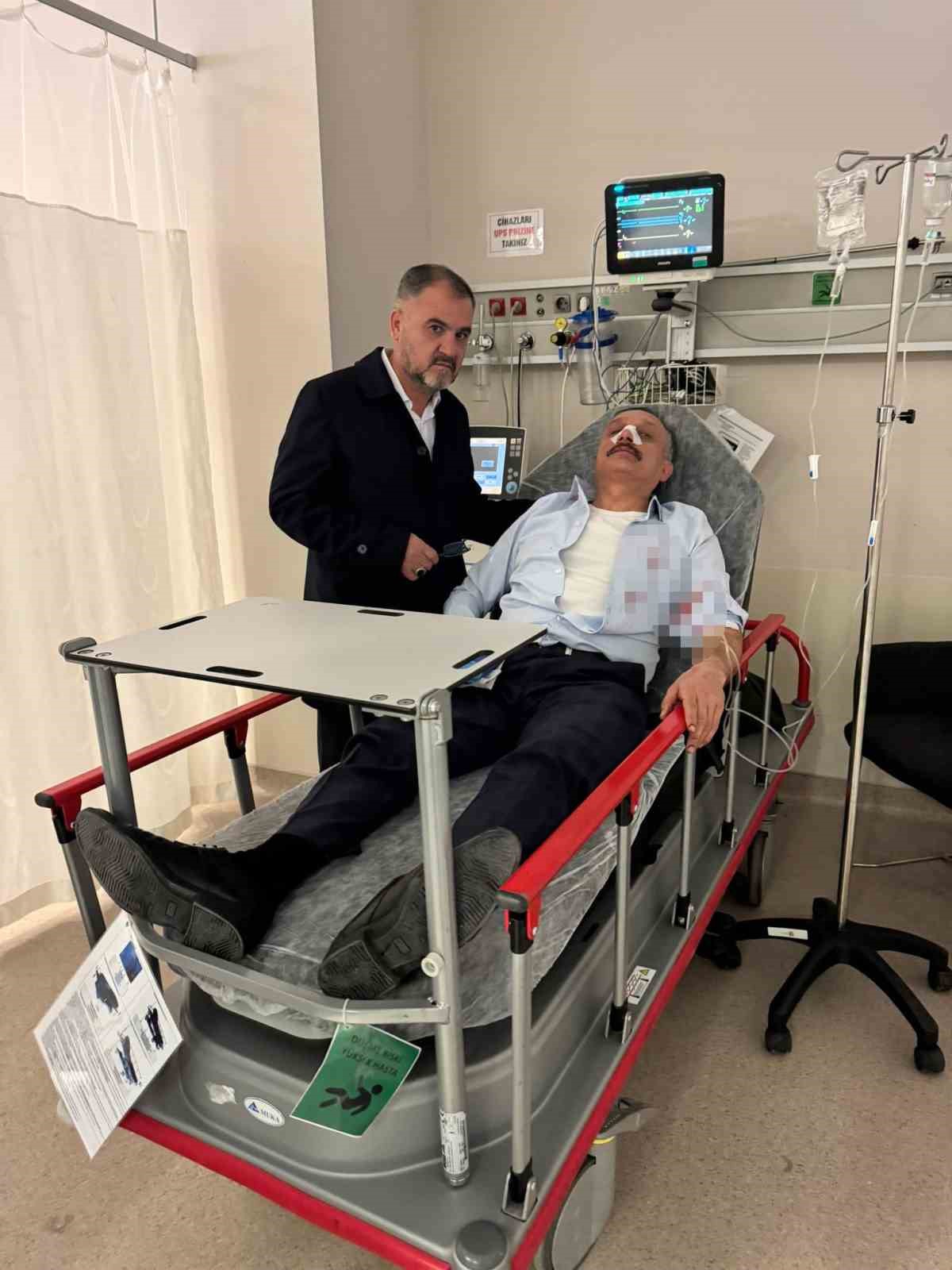 Yozgat’ta öğrenci yakını, okul müdürünü darbetti
