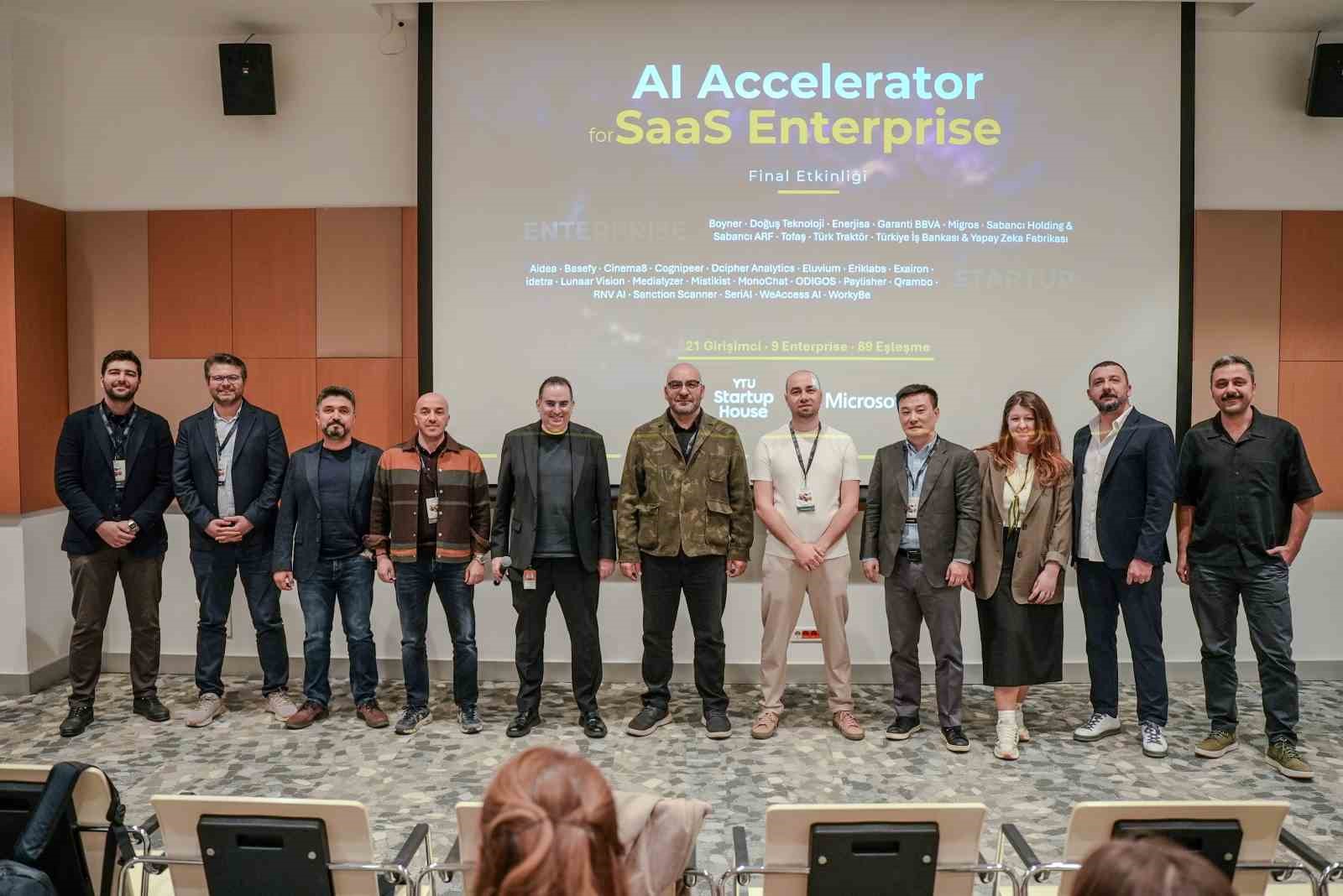 YTU Startup House ve Microsoft iş birliği ile 21 girişimci proje geliştirdi
