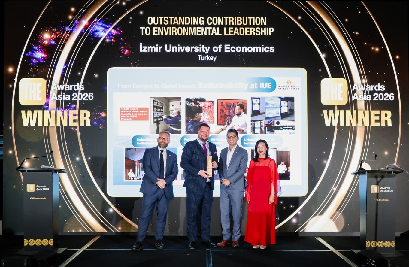Yükseköğretimin Oscar’ı İzmir Ekonomi’de
