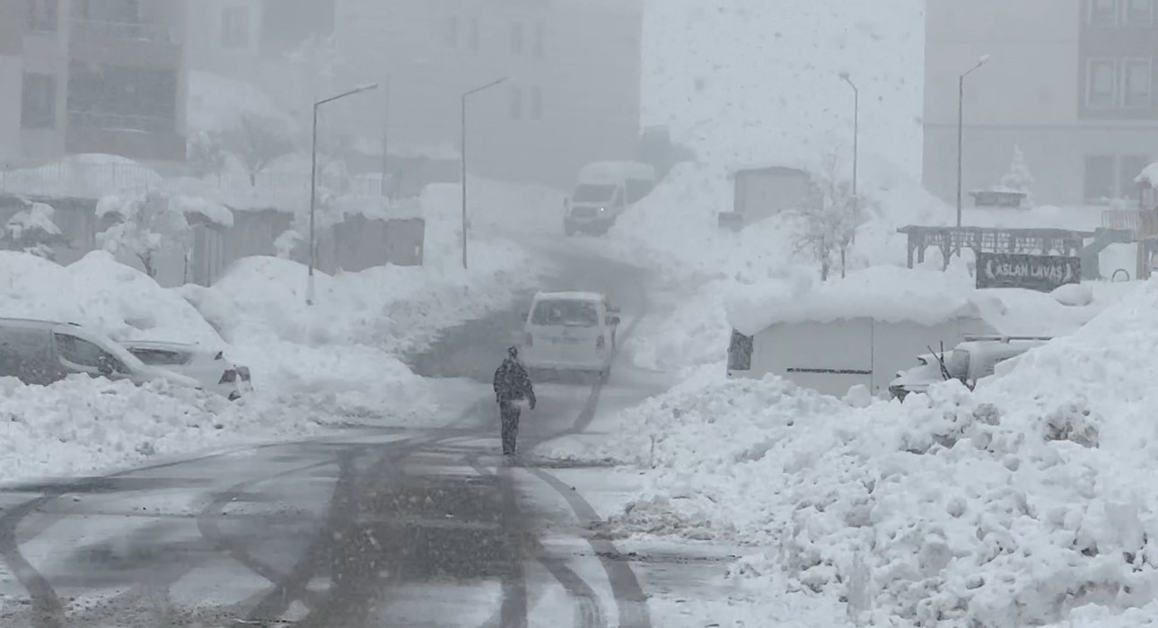 Yüksekova kara gömüldü
