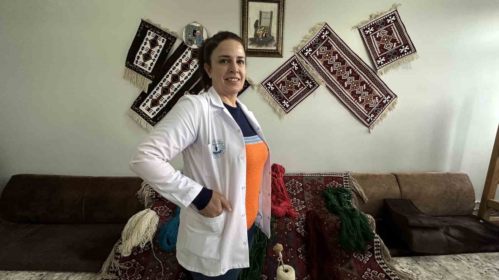 Yüksekova’da kadınların sabrı motiflere dönüşüyor: Yünün kilim yolculuğu
