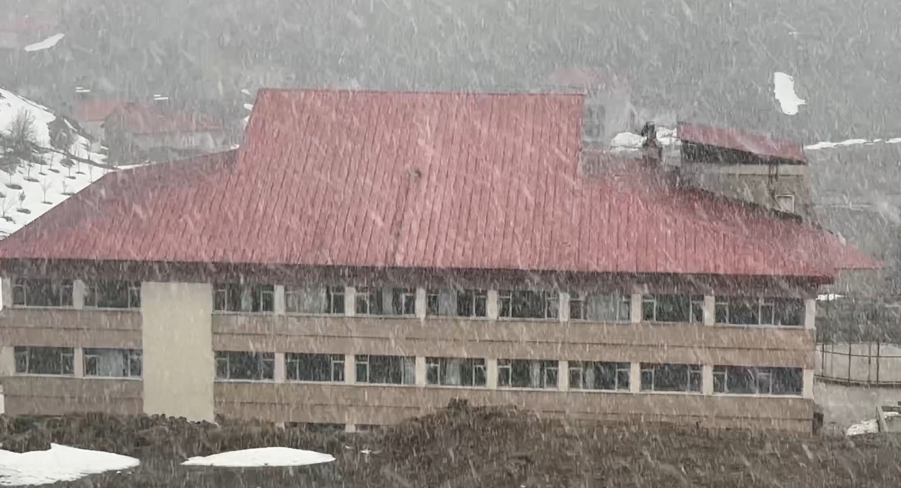 Yüksekova’da kar ve sis etkili oldu: Görüş mesafesi 20 metreye düştü
