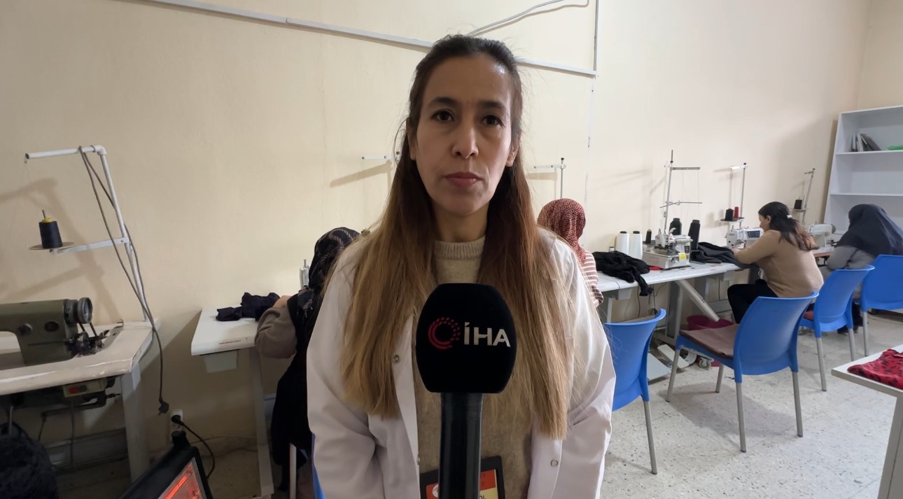 Yüksekovalı kadınlar hem meslek öğreniyor hem geleceğe hazırlanıyor
