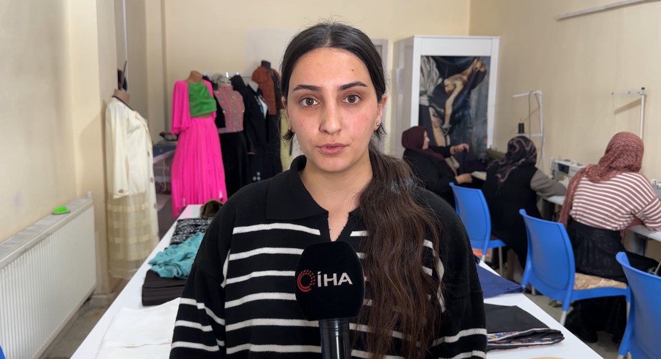 Yüksekovalı kadınlar hem meslek öğreniyor hem geleceğe hazırlanıyor
