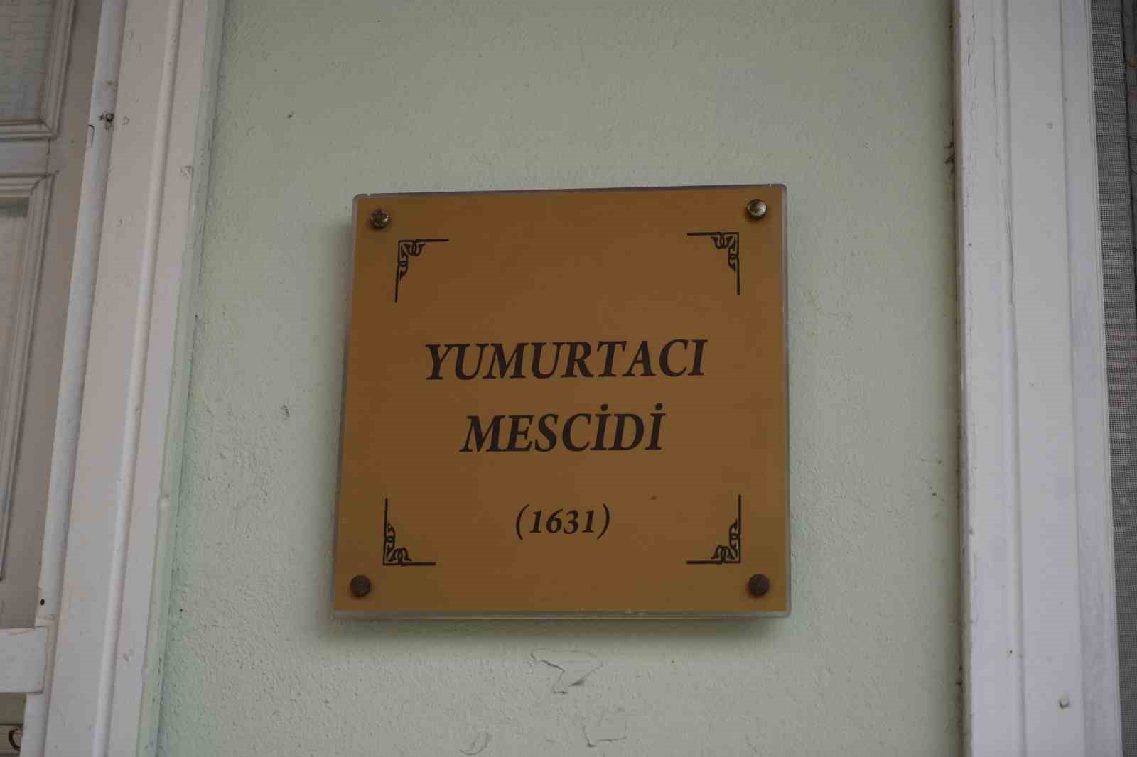 Yumurta parasıyla yapılan 395 yıllık cami restorasyona alındı
