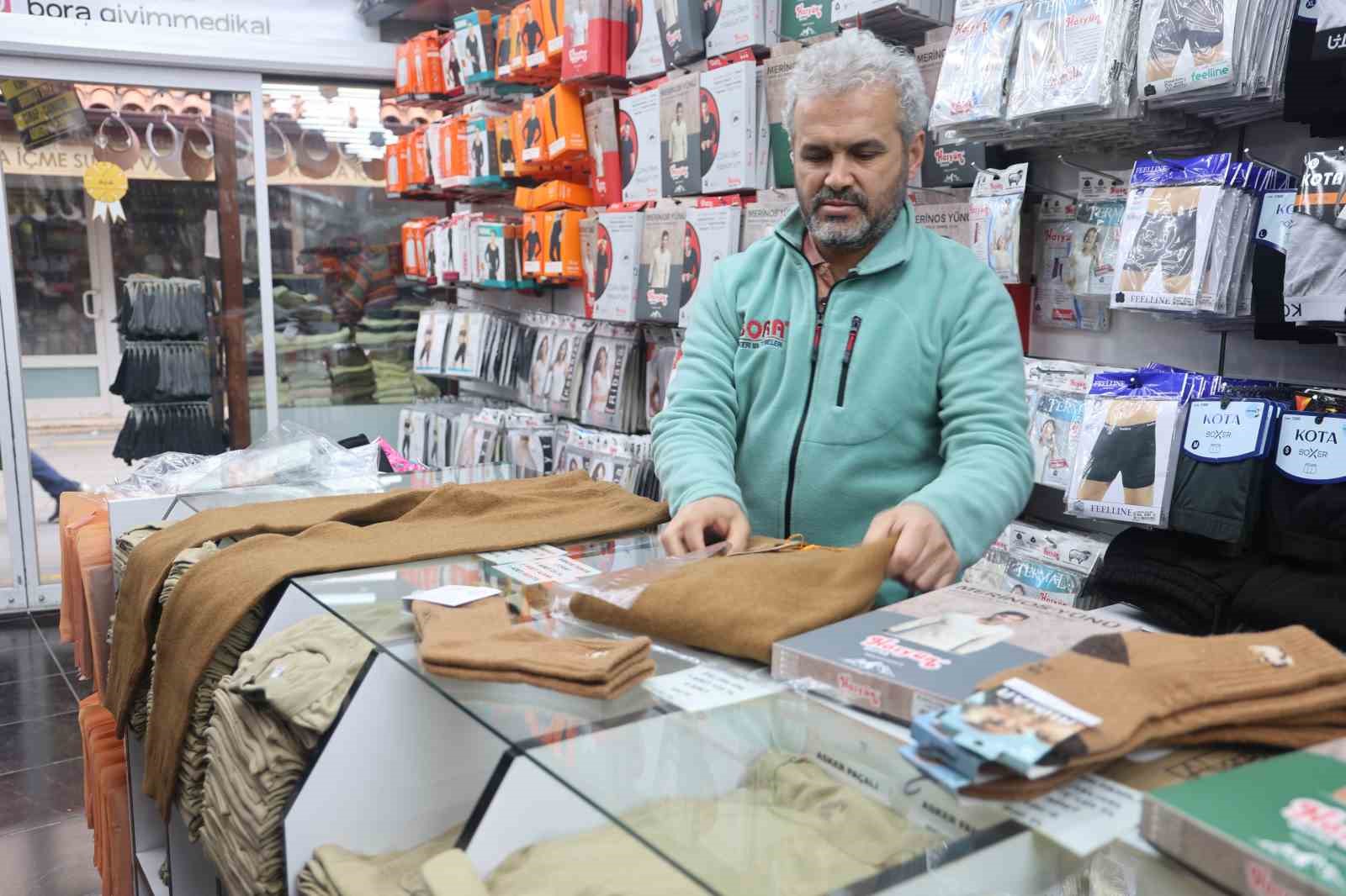 Yün ürünler soğuk havalarda vücudu koruyor
