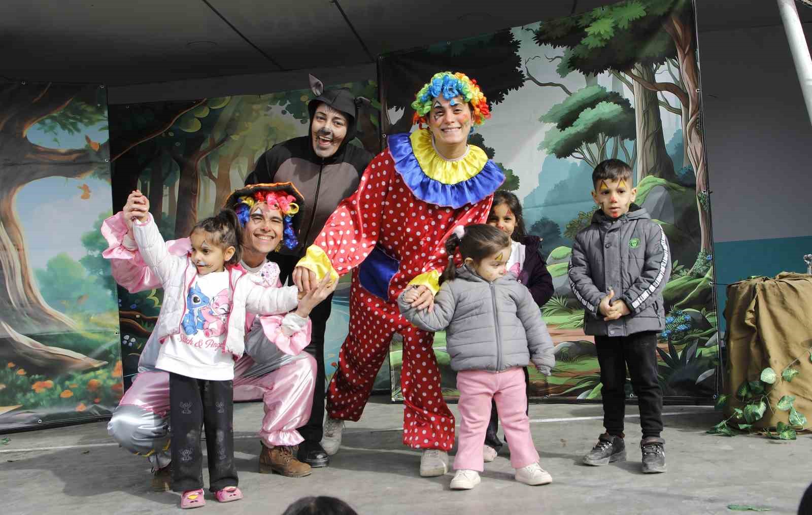 Yüreğir’de ara tatil çocuk şenliğiyle renklendi
