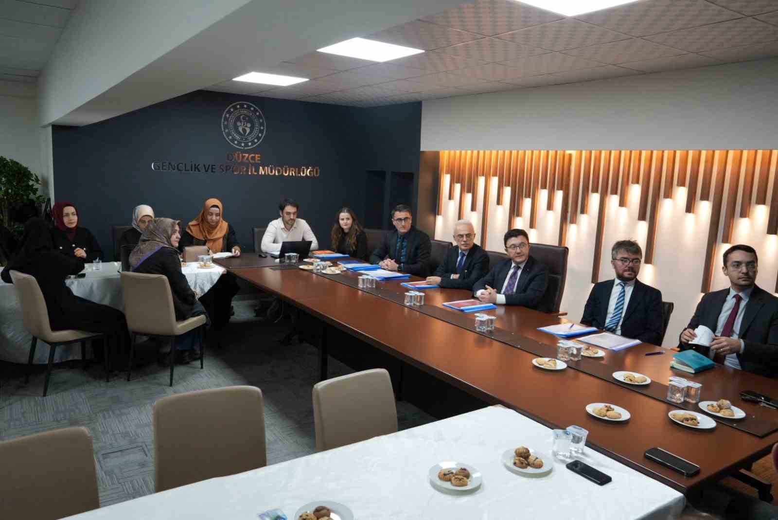 Yurt çalışmaları değerlendirildi
