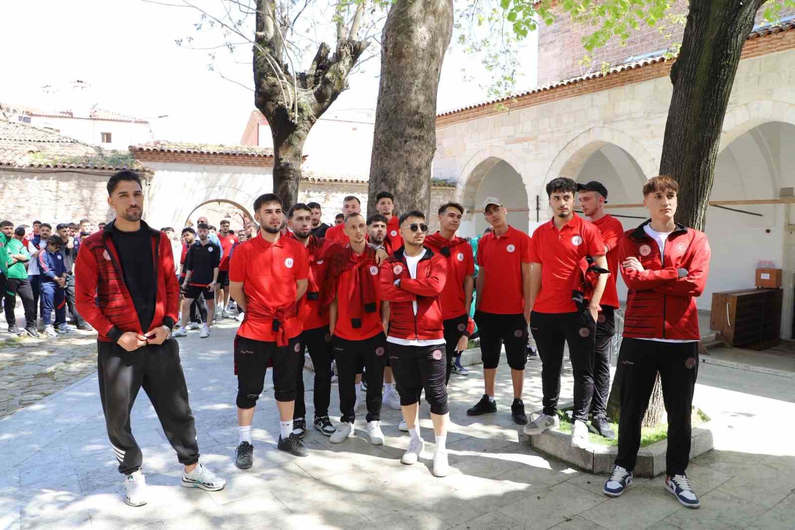 Yurt Lig heyecanı öncesi sporcular Karabük ve Safranbolu’yu keşfetti
