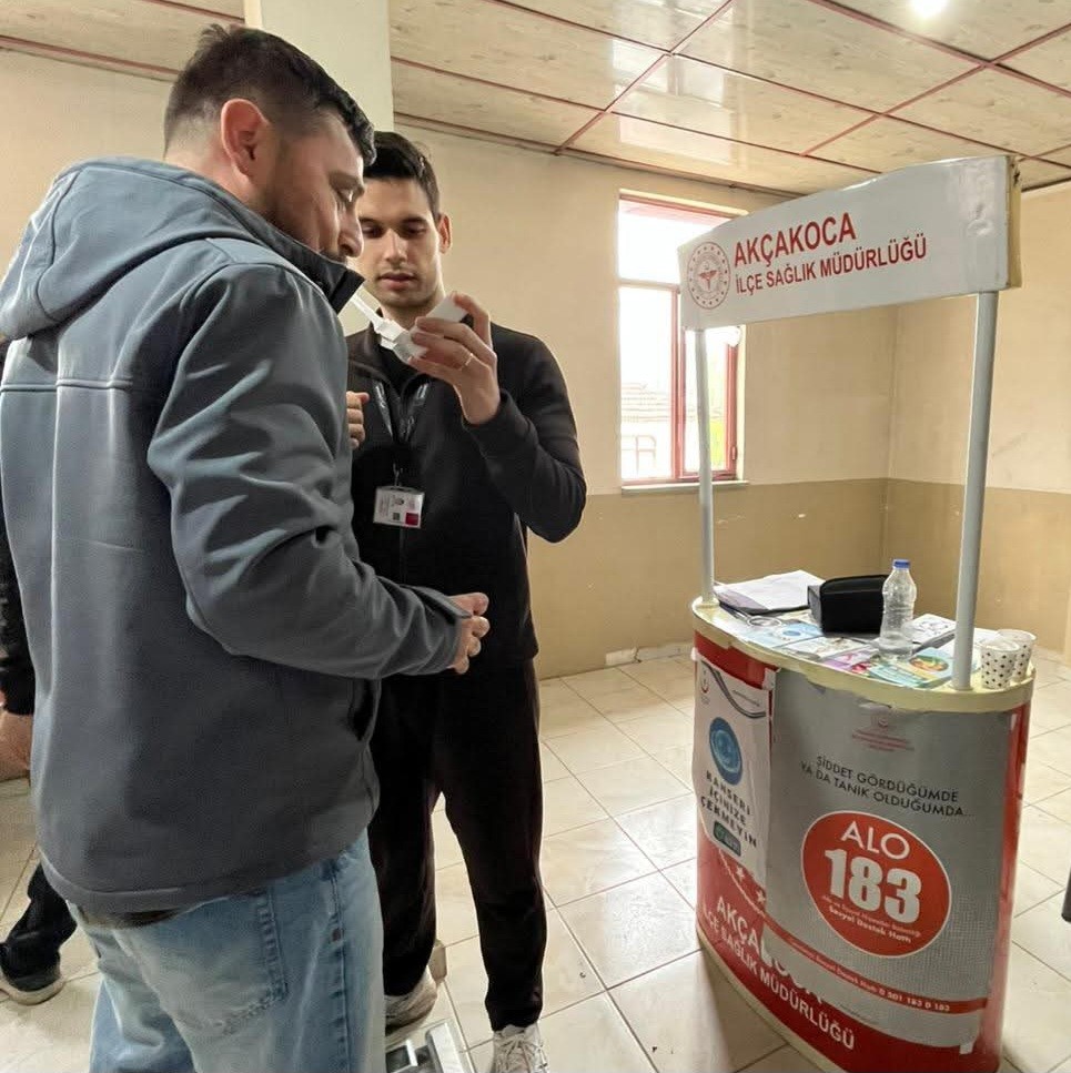 Yürüyüş sonrası sağlık molası
