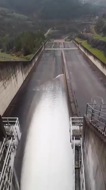 Yuvacık Barajı yüzde 93 doldu, kapaklar açıldı
