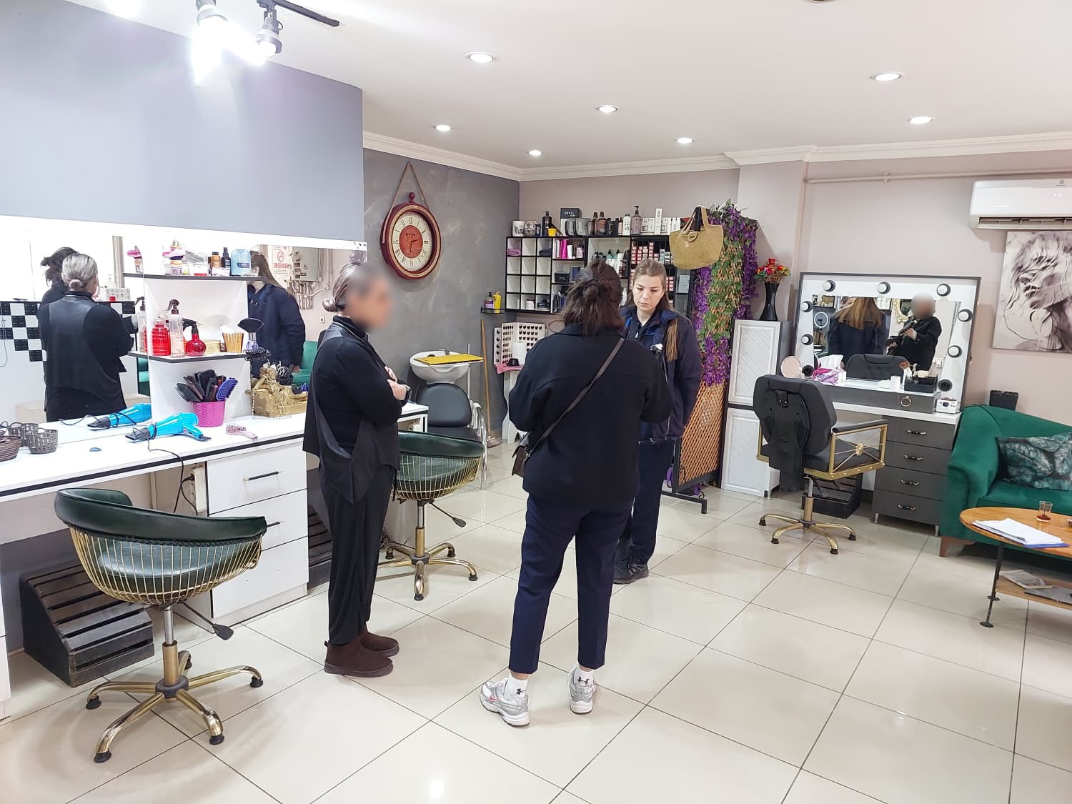 Zabıtadan güzellik salonlarına denetim
