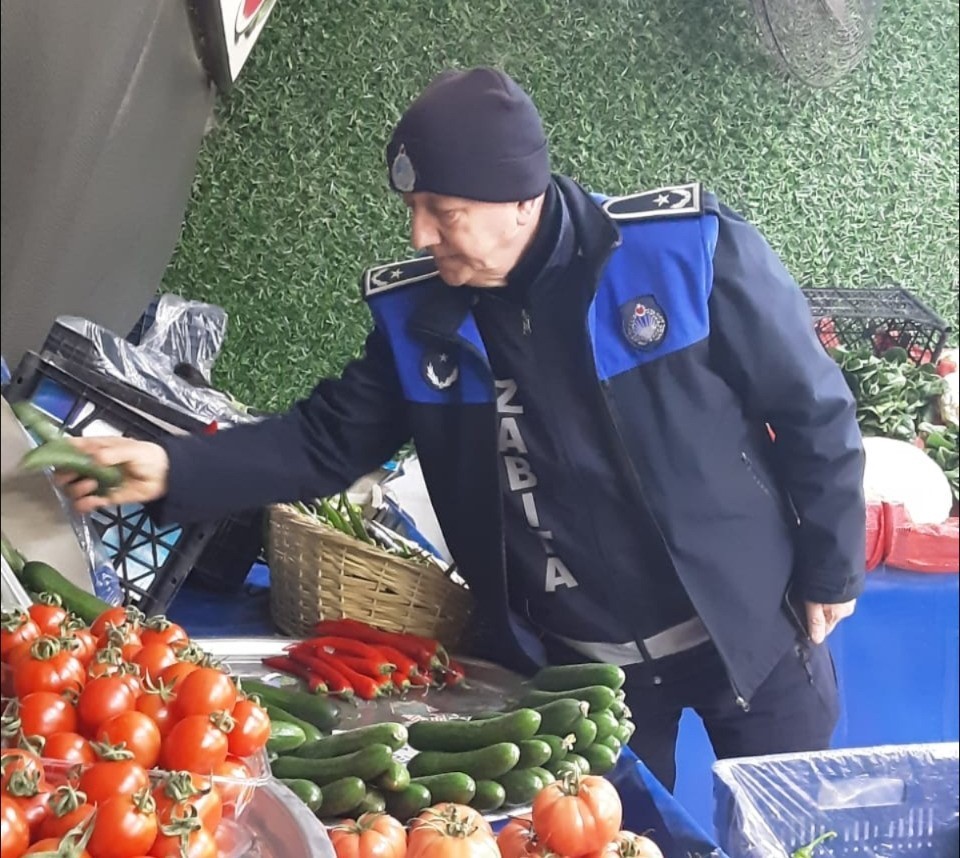 Zabıtadan manav denetemi
