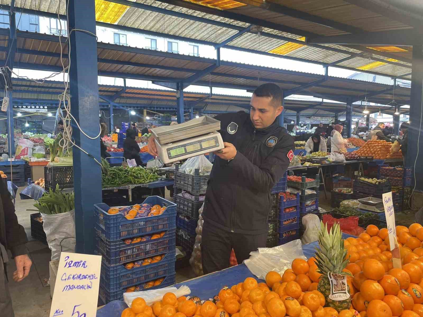 Zabıtadan tartı ve ölçü aletlerine sıkı denetim
