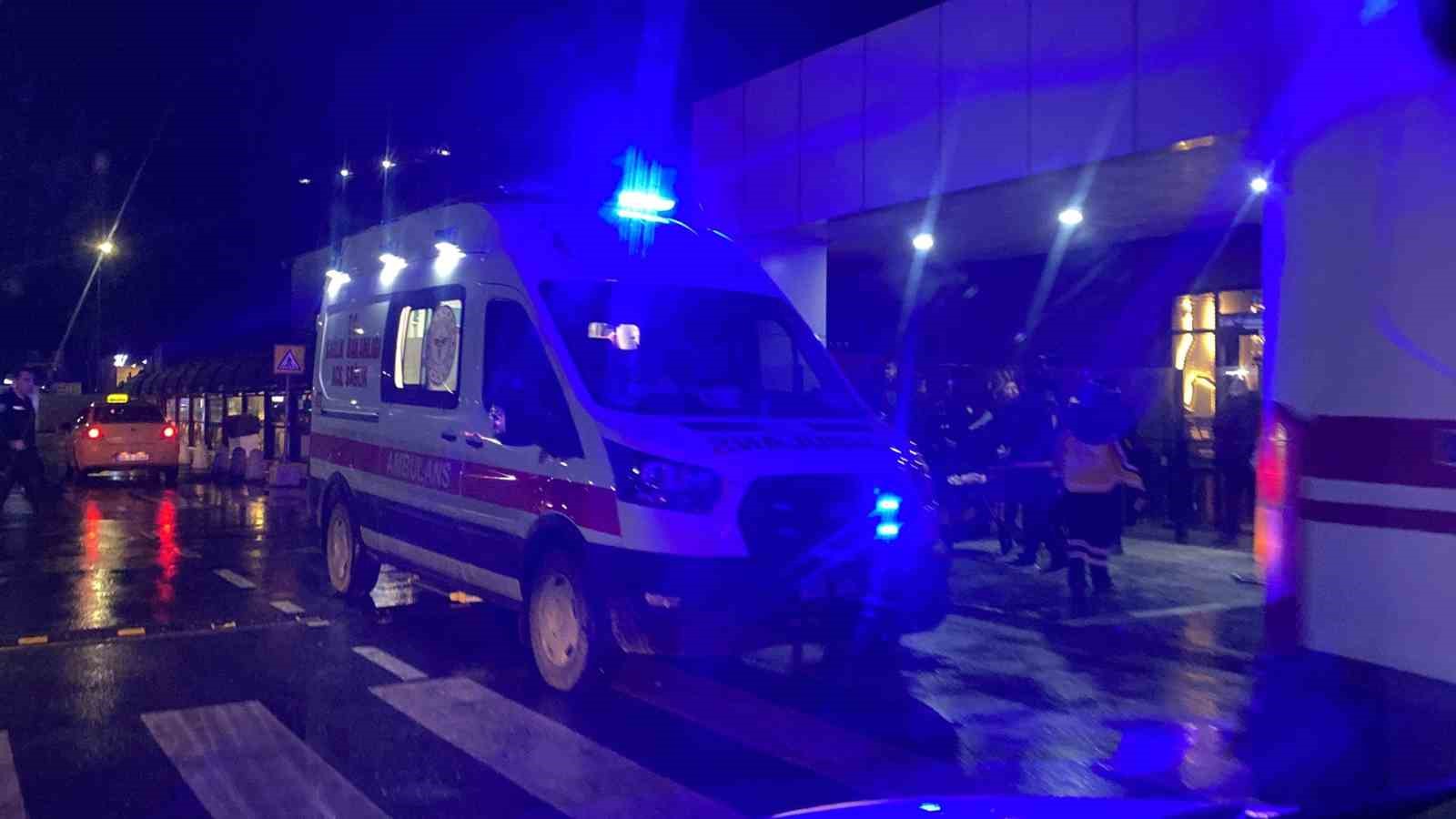 Zehirlenen 8 güvenlik görevlisi hastaneye kaldırıldı
