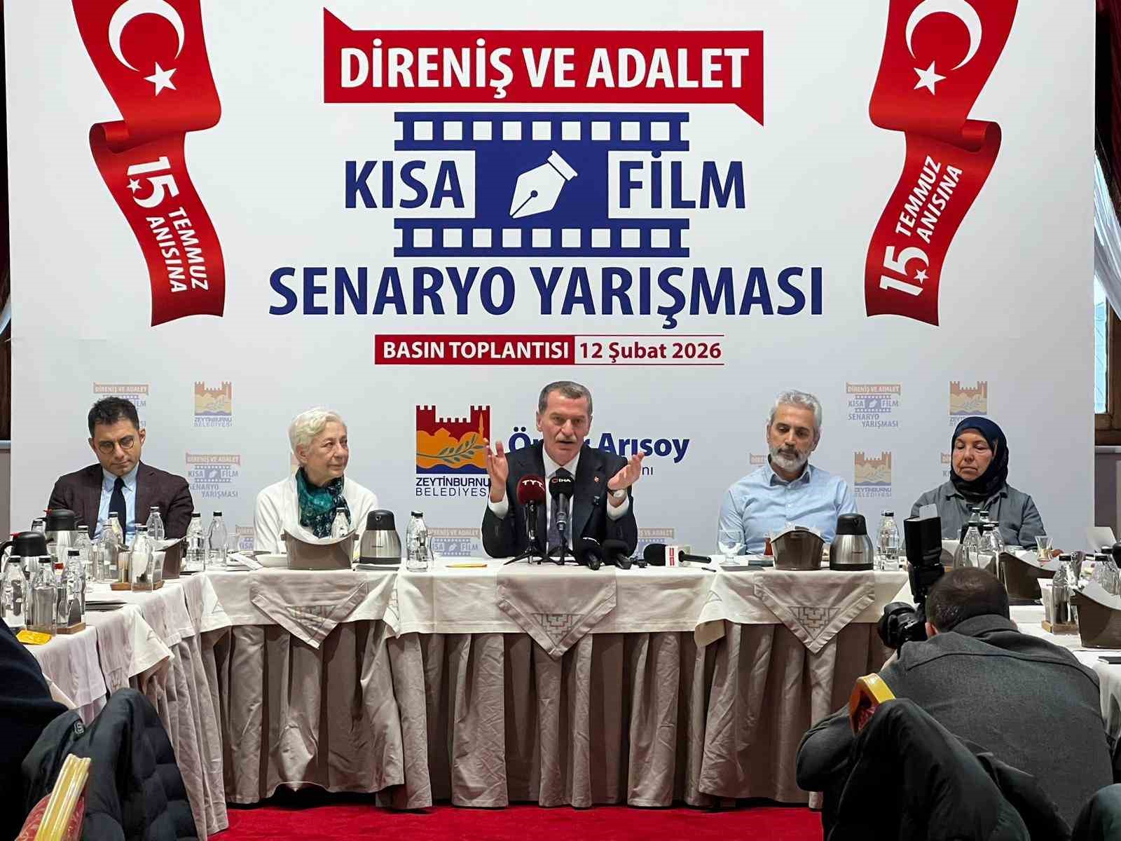 Zeytinburnu’nda ‘Direniş ve Adalet Kısa Film Senaryo Yarışması’nın lansmanı gerçekleştirdi
