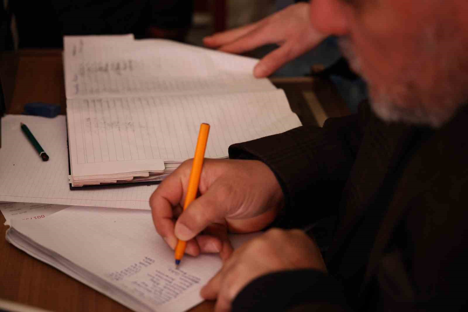 Zimem defteri geleneği Elazığ’da yaşatılıyor
