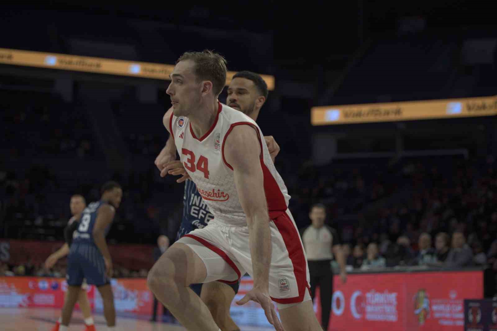 Ziraat Bankası Erkekler Türkiye Kupası: Bahçeşehir Koleji: 67 - A. Efes: 88
