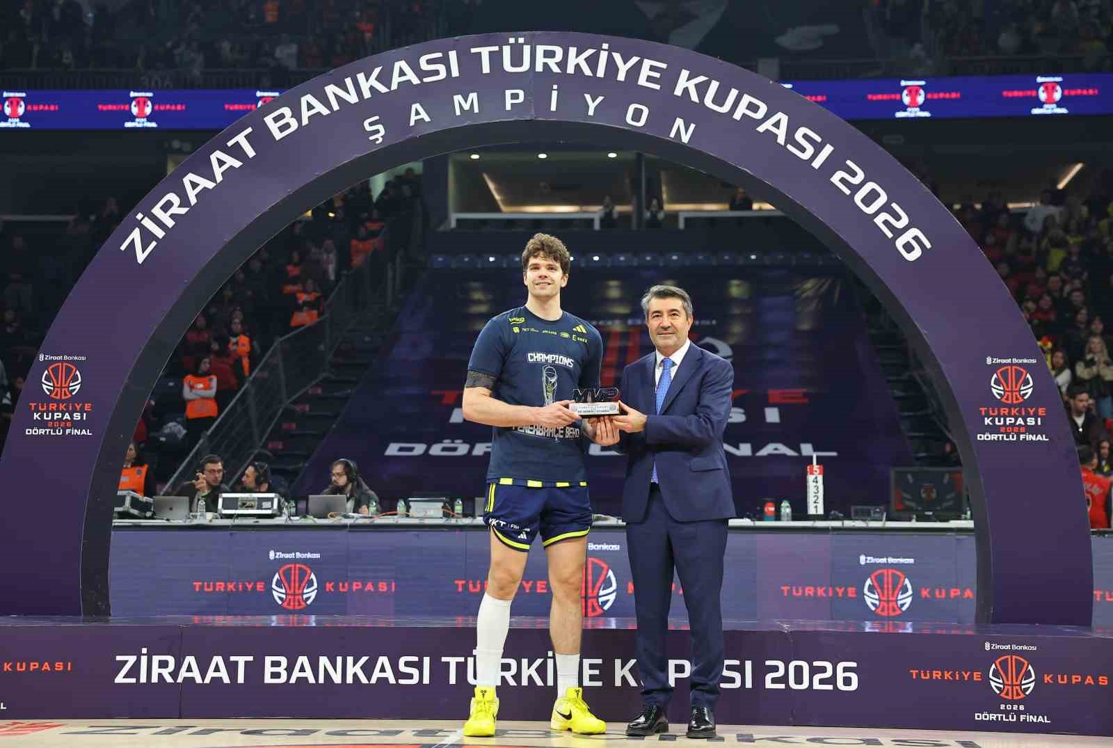 Ziraat Bankası Erkekler Türkiye Kupası üst üste 3. kez Fenerbahçe’nin
