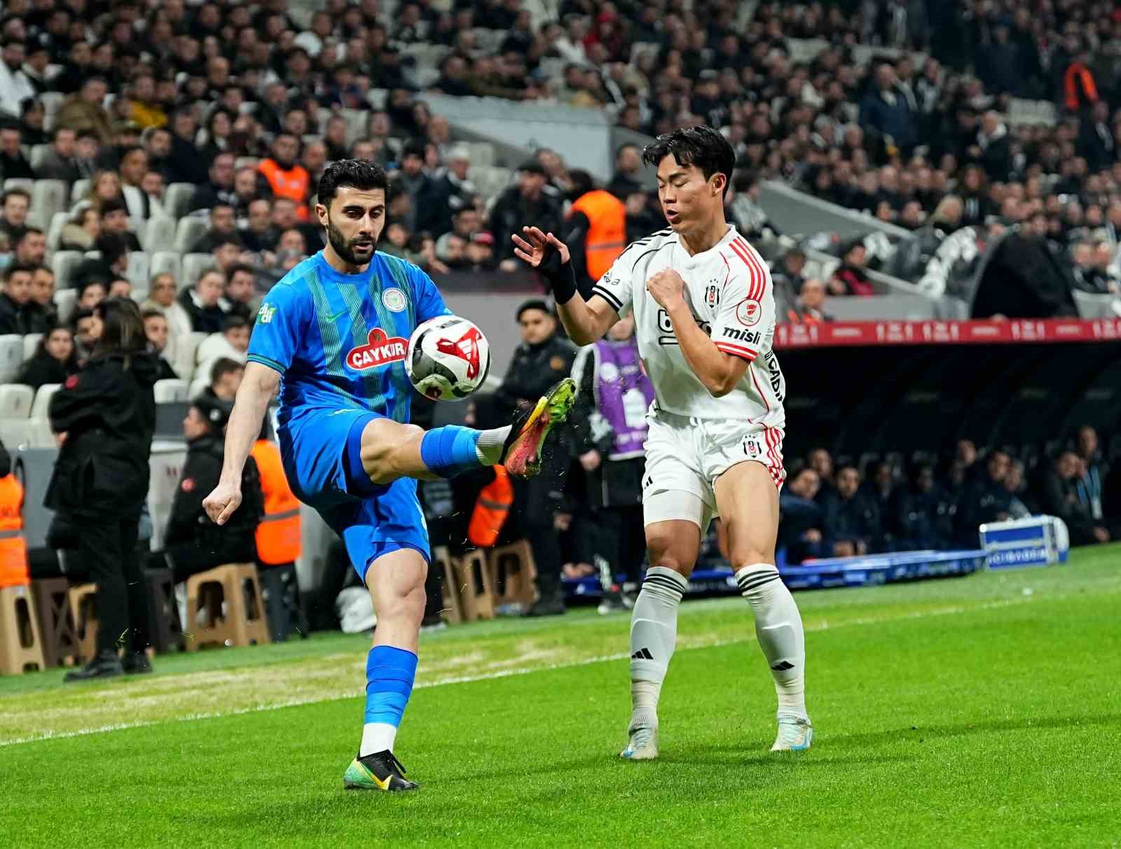 Ziraat Türkiye Kupası: Beşiktaş: 0 - Çaykur Rizespor: 0 (Maç devam ediyor)
