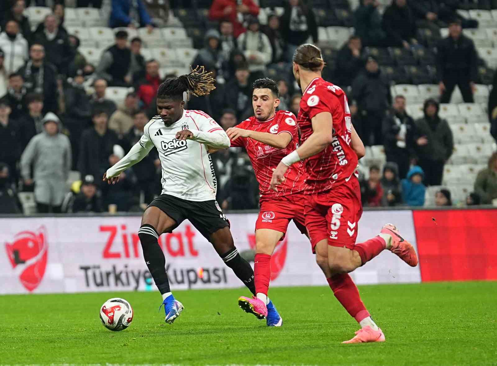 Ziraat Türkiye Kupası: Beşiktaş: 3 - Ankara Keçiörengücü: 0 (Maç sonucu)
