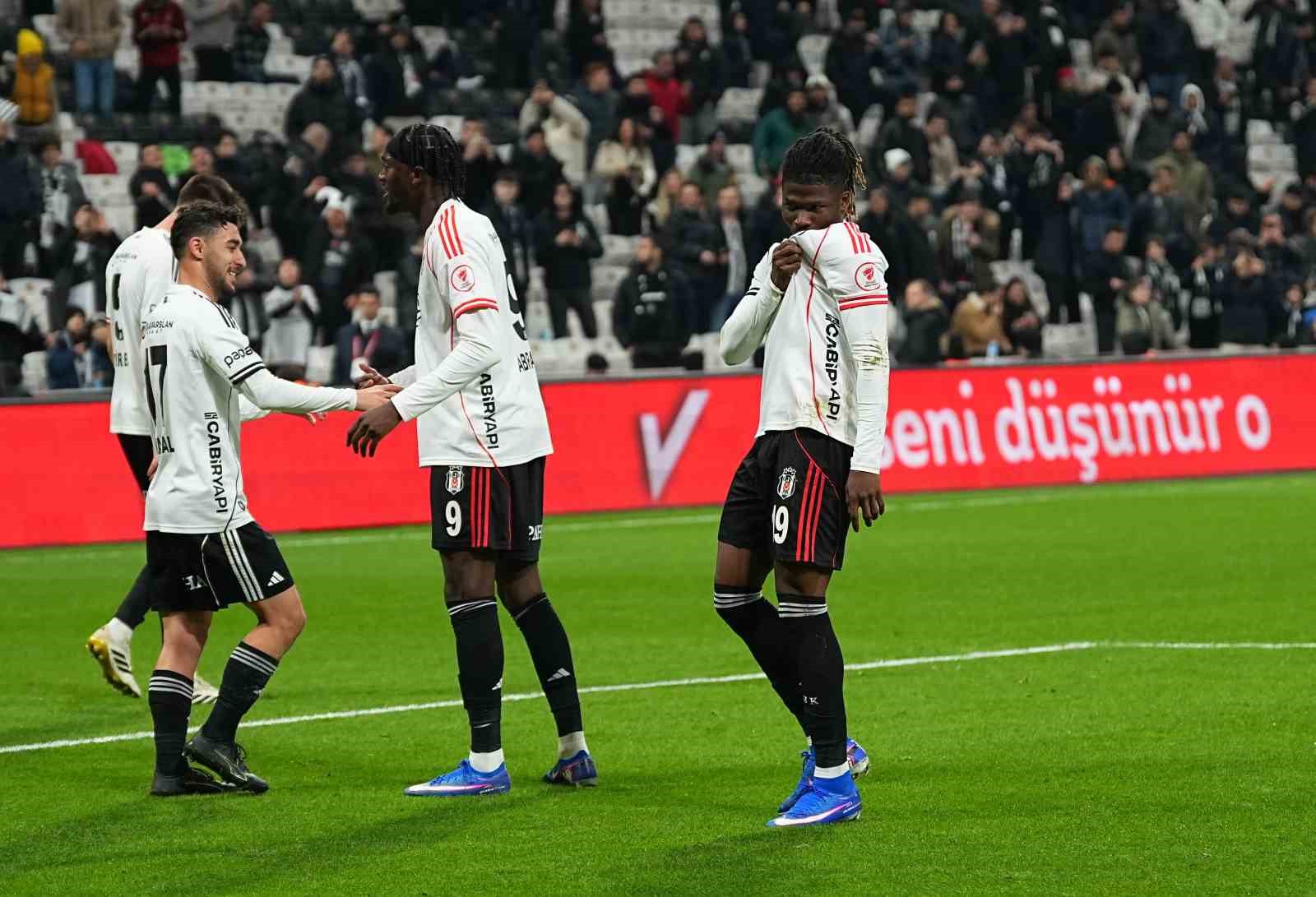 Ziraat Türkiye Kupası: Beşiktaş: 3 - Ankara Keçiörengücü: 0 (Maç sonucu)
