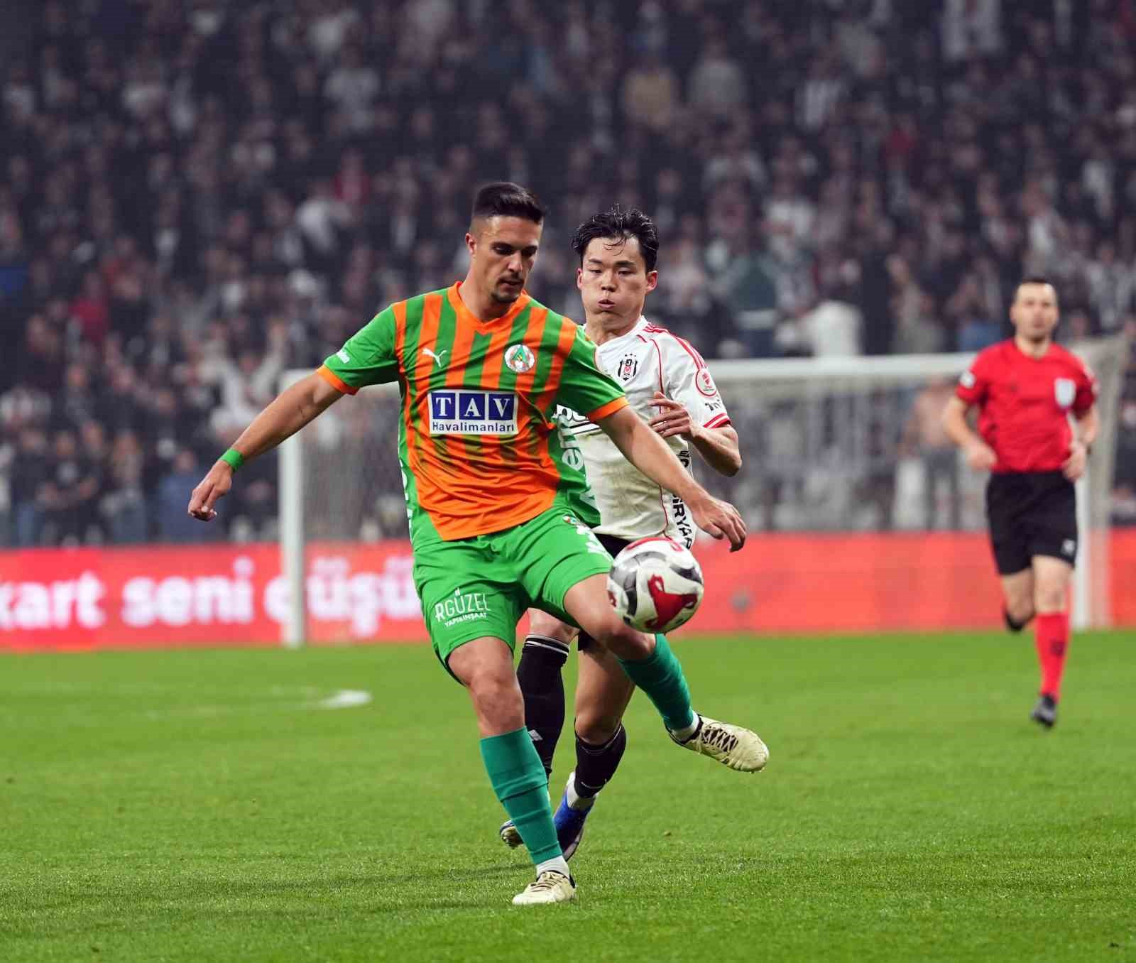 Ziraat Türkiye Kupası: Beşiktaş: 3 - Corendon Alanyaspor: 0 (Maç sonucu)
