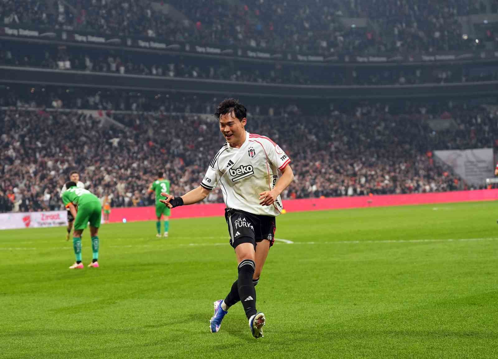 Ziraat Türkiye Kupası: Beşiktaş: 3 - Corendon Alanyaspor: 0 (Maç sonucu)
