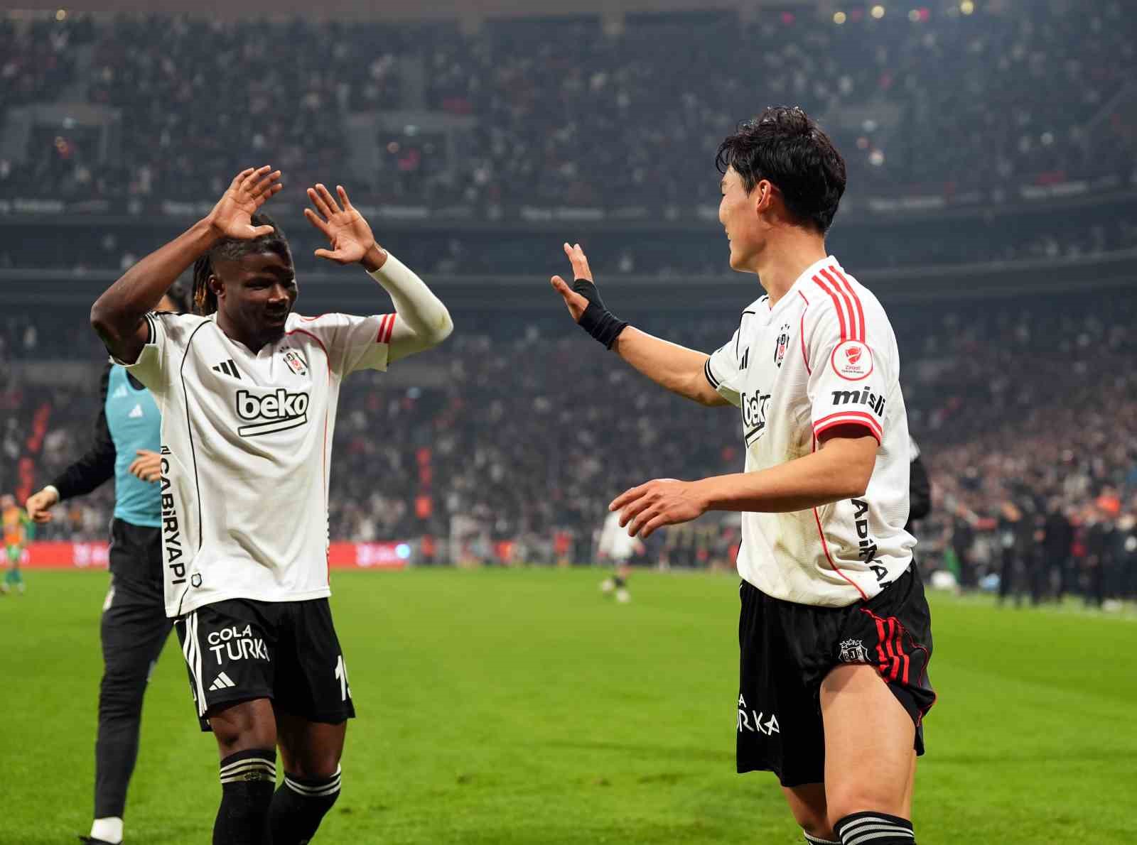 Ziraat Türkiye Kupası: Beşiktaş: 3 - Corendon Alanyaspor: 0 (Maç sonucu)
