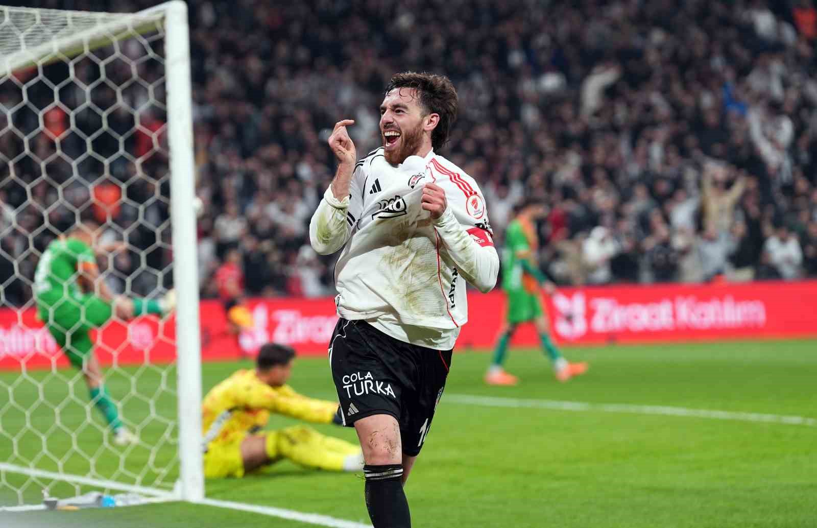 Ziraat Türkiye Kupası: Beşiktaş: 3 - Corendon Alanyaspor: 0 (Maç sonucu)
