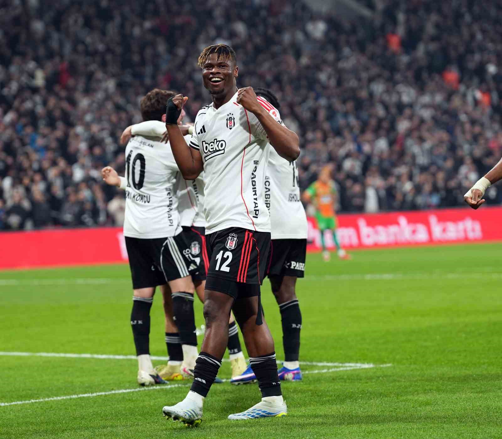 Ziraat Türkiye Kupası: Beşiktaş: 3 - Corendon Alanyaspor: 0 (Maç sonucu)
