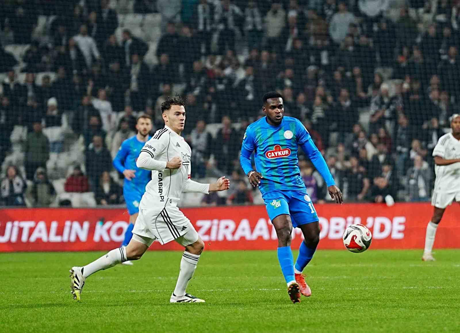 Ziraat Türkiye Kupası: Beşiktaş: 4 - Çaykur Rizespor: 1 (Maç sonucu)
