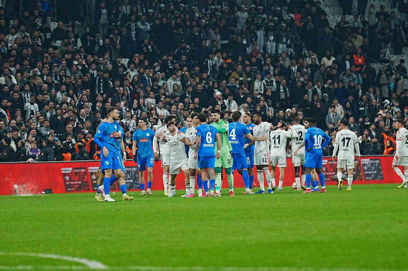 Ziraat Türkiye Kupası: Beşiktaş: 4 - Çaykur Rizespor: 1 (Maç sonucu)
