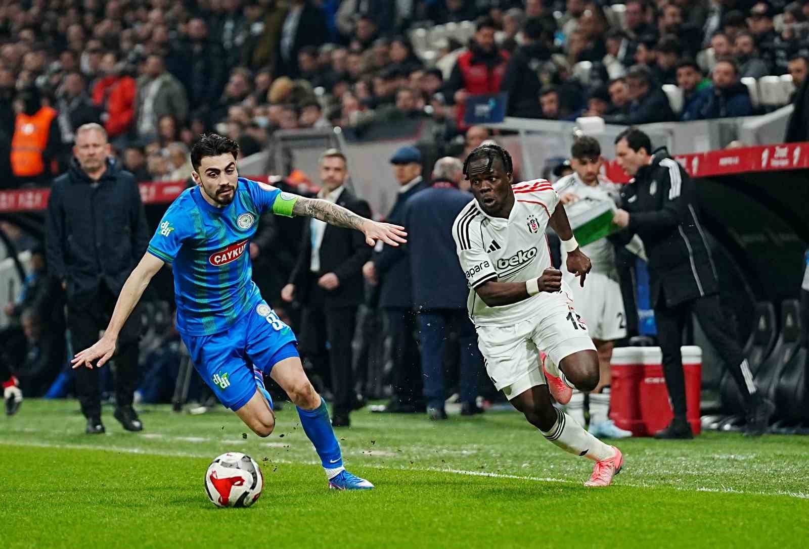 Ziraat Türkiye Kupası: Beşiktaş: 4 - Çaykur Rizespor: 1 (Maç sonucu)
