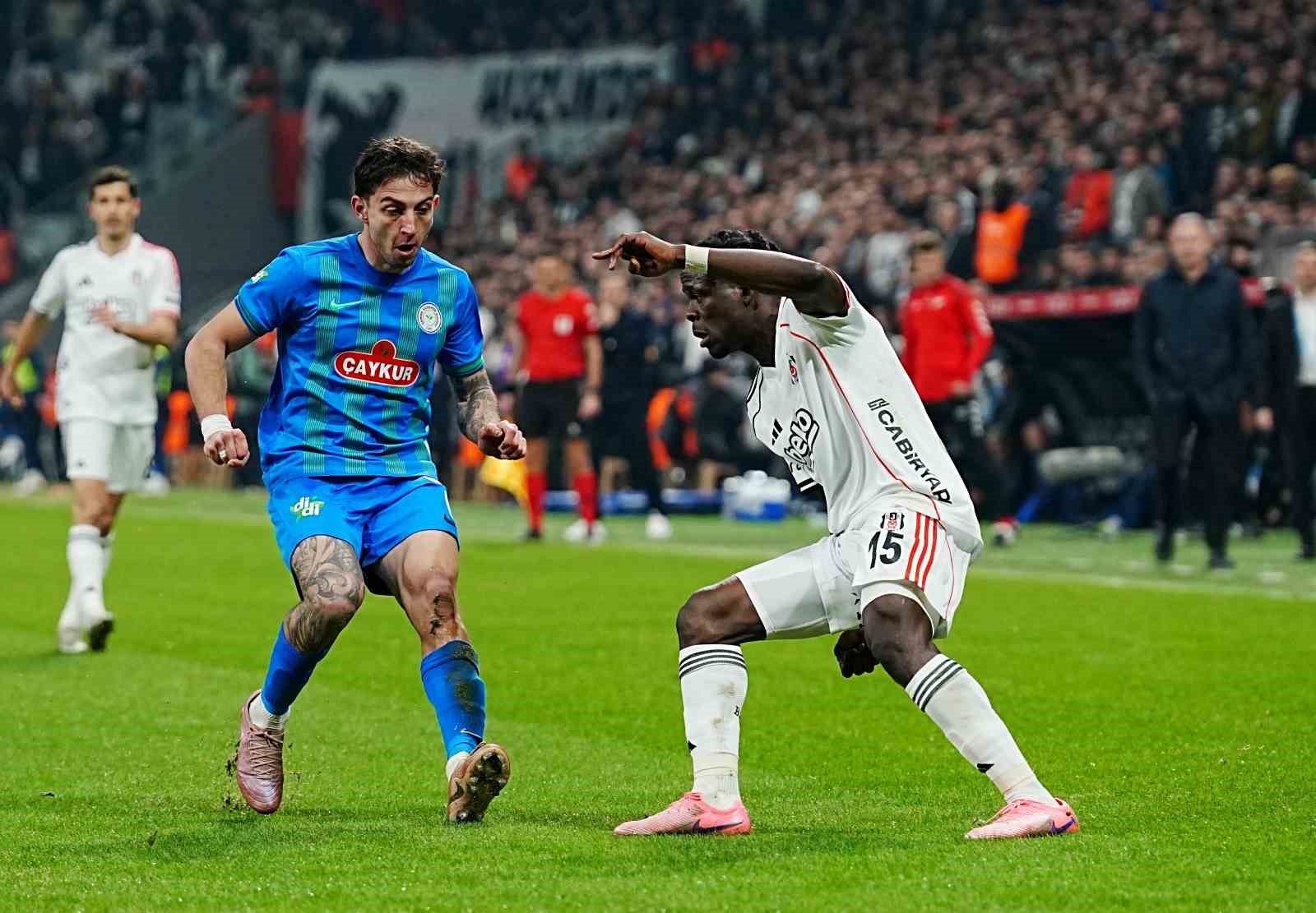 Ziraat Türkiye Kupası: Beşiktaş: 4 - Çaykur Rizespor: 1 (Maç sonucu)
