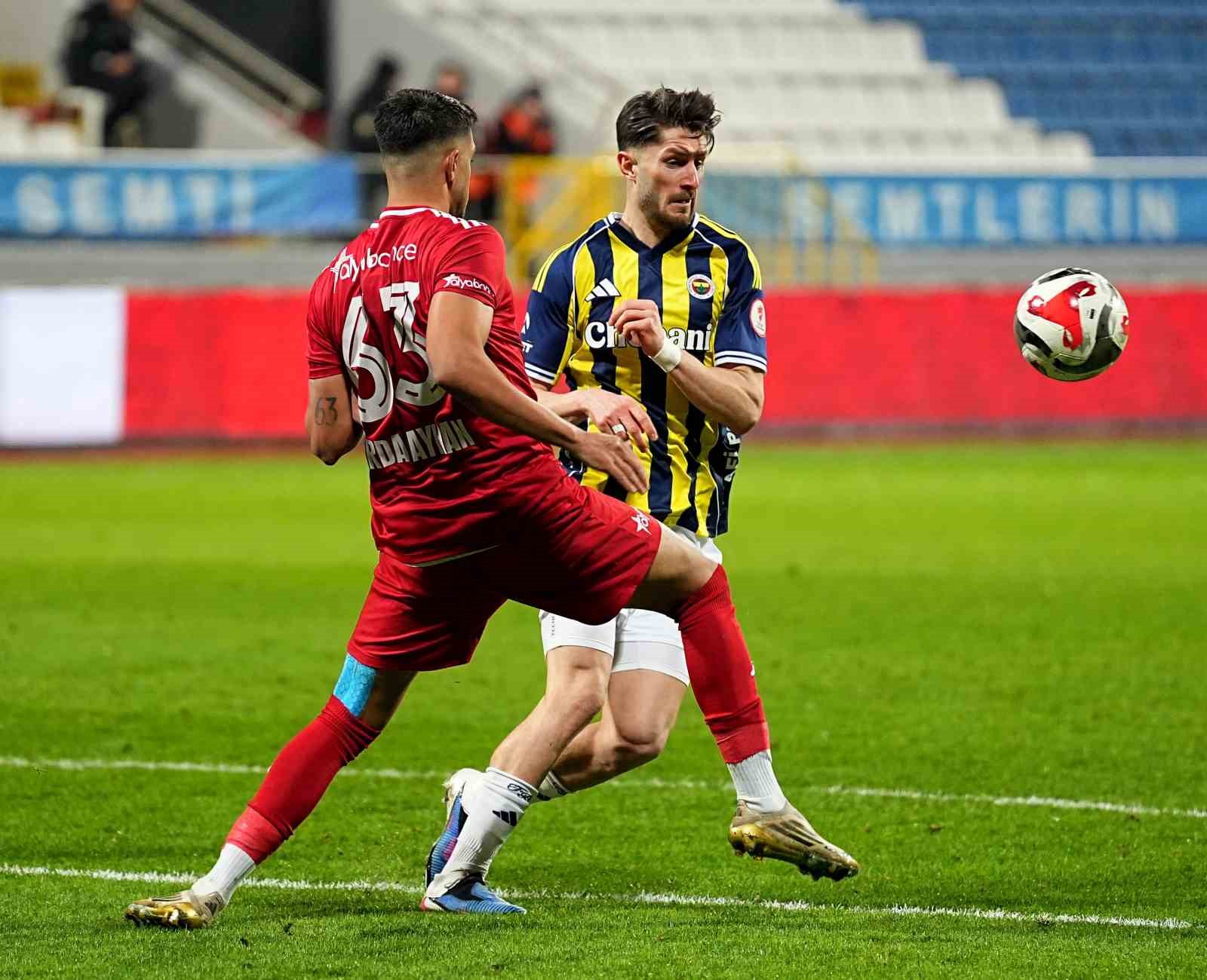 Ziraat Türkiye Kupası: Beyoğlu Yeni Çarşı: 0 - Fenerbahçe: 1 (Maç sonucu)
