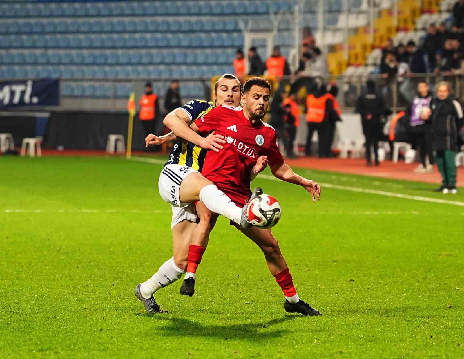 Ziraat Türkiye Kupası: Beyoğlu Yeni Çarşı: 0 - Fenerbahçe: 1 (Maç sonucu)
