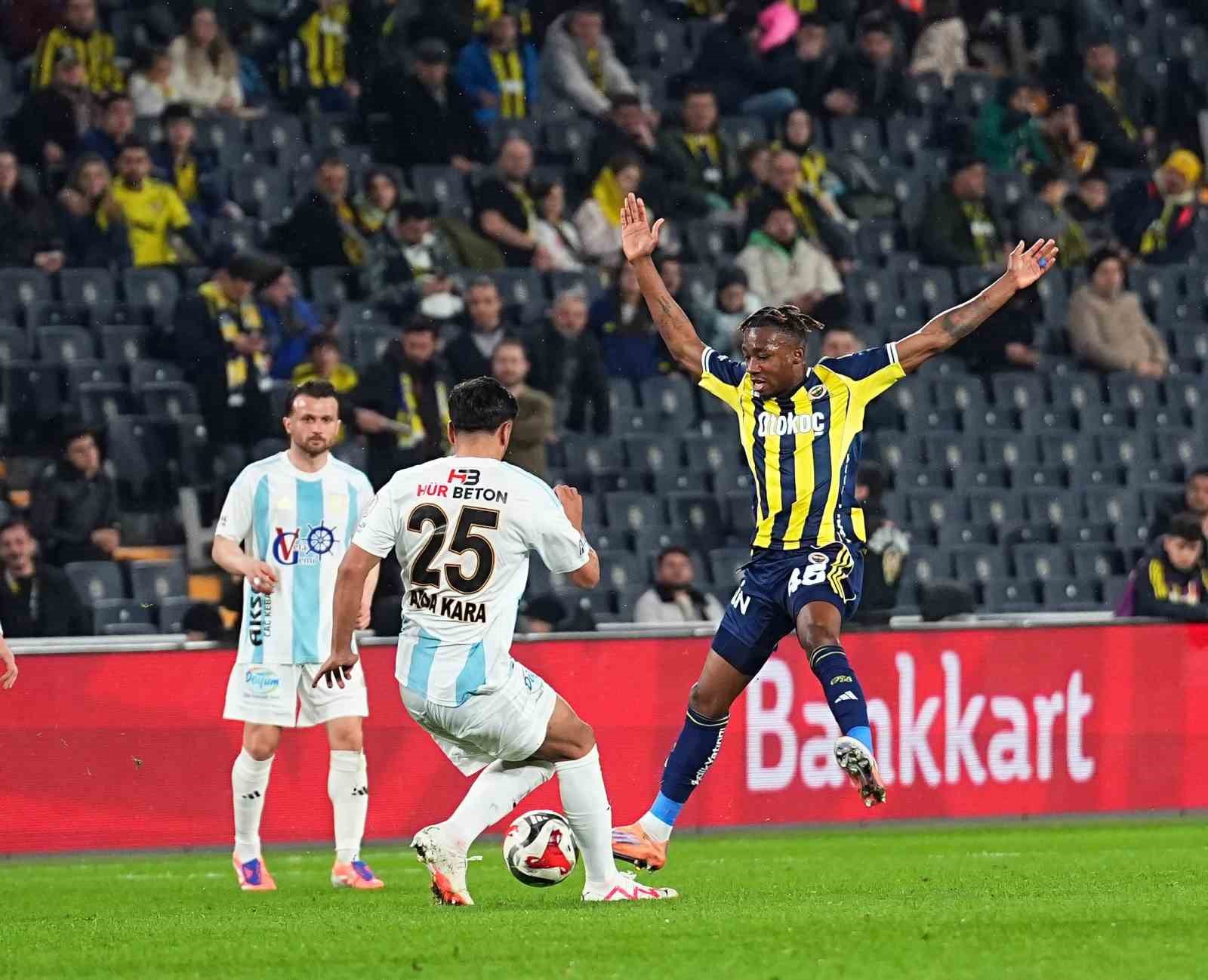 Ziraat Türkiye Kupası: Fenerbahçe: 0 - Erzurumspor FK: 1 (İlk yarı)
